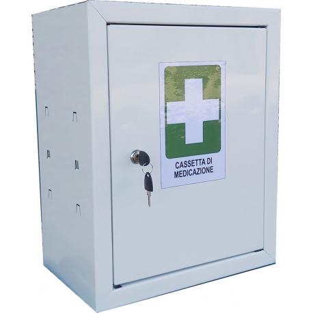PRO-METAL CASSETTA PARETE METALL MEDICAZ 351X223XH441