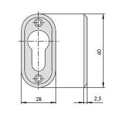 CISA CISA 0G304.03.0 MEZ CILIN EU C2000 40/10 0G304.03.0