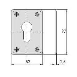 CISA CISA 0G304.18.0 MEZ CILIN EU C2000 25/10 0G304.18.0