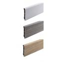 ARCANSAS BATTISCOPA BATILAM PVC ESPANS BIANCO 2.50MT