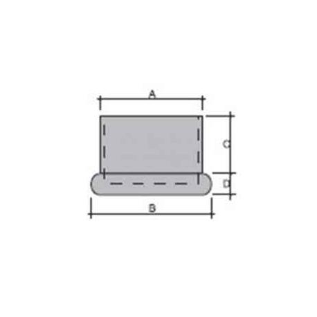 PUNTALE X INTERNO ROT. PIEDI LETTO MM 50 |%