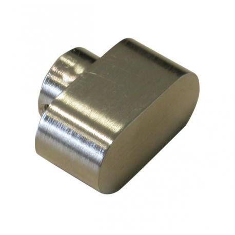 CISA CISA 06355.00.0.12 POMOLO NICHEL OVALE 06355.00.0.12 - ottone nichelato