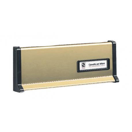 SILMEC PLACCA BUCA LETTERE S600 ALLUM BRONZO 10-600.53