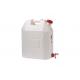 TANICA PLASTICA P/ALIM.C/RUBINETTO 10L