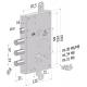 SECUREMME SECUREMME 165C SERRAT BLINDATA 125X35X203 37