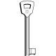 SILCA SILCA 6NFH7L CHIAVE PATENT OTTONE NEMEF |% 7NFHL - per serrature NEMEF