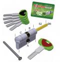 SECUREMME SECUREMME CILINDRO EU CODOLO EVK22 30-30 60MM