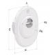 SECUREMME SECUREMME 4246 PROTECTOR BLINDO D.46X25H BRZ
