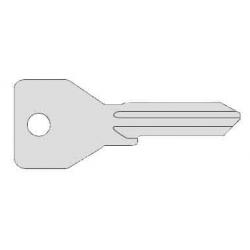 CISA CISA 01070.05.2 CHIAVE GREZZA STD C2000 CS120R - profilo sinistro