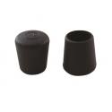 MAURER PUNTALI PLAST ESTER MAURER NERO PZ8 MM10 - pezzi 8