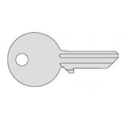 CISA CISA 01420.00.2 CHIAVE GREZZA STD CS6R - profilo sinistro