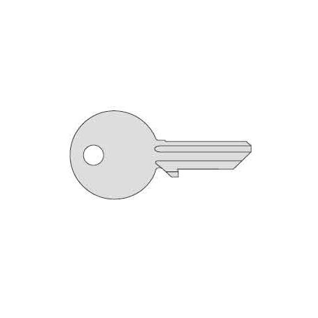 CISA CISA 01420.00.2 CHIAVE GREZZA STD CS6R - profilo sinistro