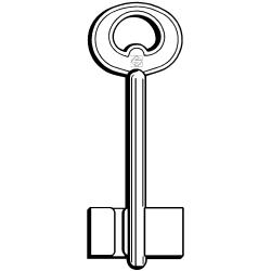 SILCA SILCA 6P2S CHIAVE PATENT OTT BONAITI-GB 6 |% 6P2S - per serrature BONAITI-GB 6