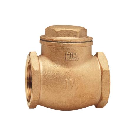 CIMBERIO VALVOLA CLAPET OTTONE SEDE GOM. 1.1/2