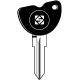 SILCA SILCA GT15RDTE-23 1 CHIAVE S/TRANSPONDER