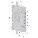 SECUREMME SECUREMME 2501 SERRAT BLINDATA 136X31X206 D28 destra
