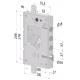 SECUREMME SECUREMME 2501 SERRAT BLINDATA 136X31X206 D37 - destra