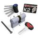 SECUREMME SECUREMME CILINDRO EUROPEO K2 40-40 80MM
