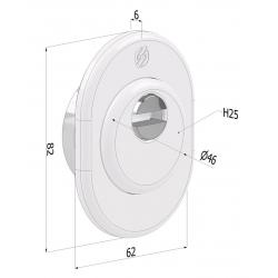 SECUREMME SECUREMME 4246 PROTECTOR BLINDO D.46X25H BRZ