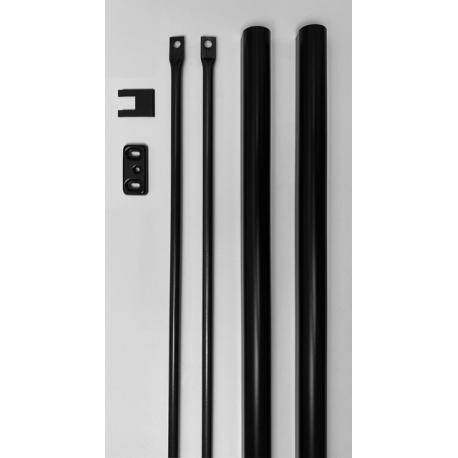 ISEO ISEO ASTE+COPERTURE NERE ANTIPANICO IDEA-PUSH