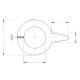 GUARNIZIONE GOMMA INTERFLANGIA TEXMART DN200 - DN 200