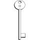 SILCA SILCA 6P3S CHIAVE PATENT OTT BONAITI-GB 8 |% 6P3S - per serrature BONAITI-GB 8