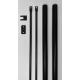 ISEO ISEO ASTE+COPERTURE NERE ANTIPANICO IDEA-PUSH