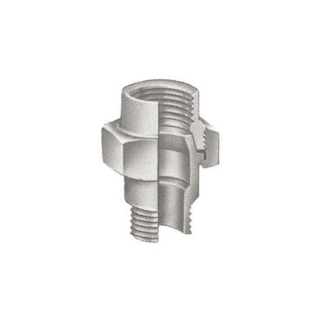 341 BOCCHETTONE MF SEDE CONICA ZINC 1.1/2