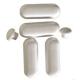 CERNIERE WC INOX UNIVERSALI C/TASS+ACCES 2PZ 57120.60.1