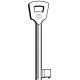 SILCA SILCA 6NFH7L CHIAVE PATENT OTTONE NEMEF |% 7NFHL - per serrature NEMEF