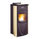 EXTRAFLAME STUFA PELLET EFLAME ANNABELLA CANALIZ TORT