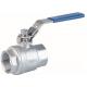 VALVOLA SFERA F/F P.T.ACC/INOX AISI 316 1"