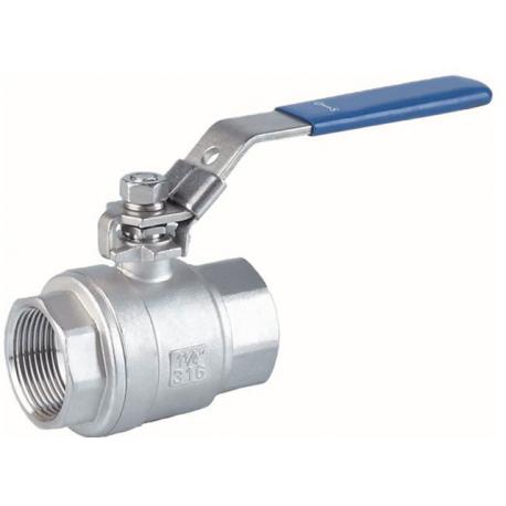 VALVOLA SFERA F/F P.T.ACC/INOX AISI 316 1"