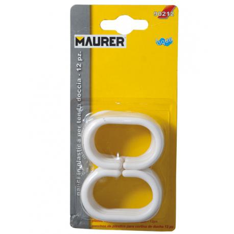 MAURER TUBO TENDA DOCCIA MAURER BIANCO 70-125CM