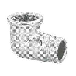 GOMITO MF OTTONE CROMATO 3/8