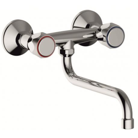 GRUPPO LAVELLO A MURO MANIGLIE OT C.D.18