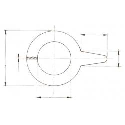 GUARNIZIONE GOMMA INTERFLANGIA TEXMART DN 40 - DN 40