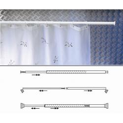 MAURER TUBO TENDA DOCCIA MAURER BIANCO 70-125CM