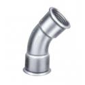 41 CURVA ZINCATA 45&deg;FF 1"