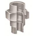 341 BOCCHETTONE MF SEDE CONICA ZINCATO 3/4
