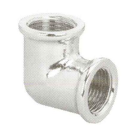 GOMITO OTTONE CROMATO 3/8