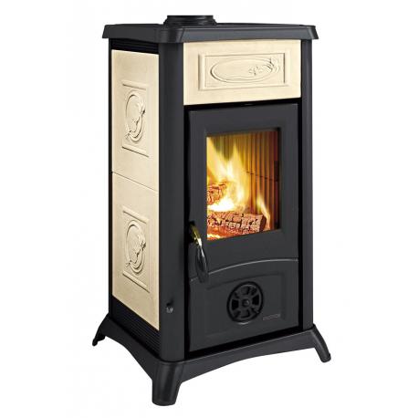 LA NORDICA STUFA LEGNA NORDICA GEMMA LIBERTY CERAM PANNA