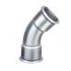 41 CURVA ZINCATA 45°FF 1"