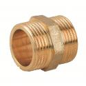 NIPPLO DOPPIO OTTONE GIALLO 1/2