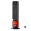 MAURER TERMOV TORRE C/FIAMMA 800/2000W H66 NERO