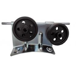 MAURER RUOTE C/STAFFA PER STUFA OMBRELLO COD.81595 - per codice 81595