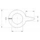 GUARNIZIONE GOMMA INTERFLANGIA TEXMART DN 40 - DN 40