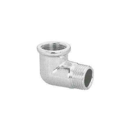 GOMITO MF OTTONE CROMATO 3/8