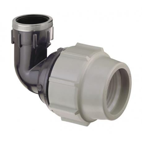 PLASSON GOMITO 90 G. FIL. F. PLASSON B&N 25X3/4