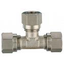 ANI RACCORDO INTERMEDIO T TUBO RAME 34/N 6 34/N